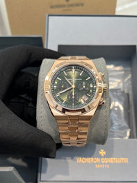 Vacheron Constantin Overseas Chronograph Rose Gold Green Dial 5520V/210R-B966