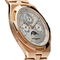 Vacheron Constantin Overseas 4300V/120R-B064 Perpetual Calendar Ultra-Thin Silver Dial Rose Gold