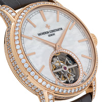 Vacheron Constantin Traditionnelle 6035T/000R-B634 Rose Gold Mother of Pearl Dial