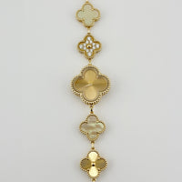 Van Cleef & Arpels Sweet Alhambra VCARO8WW00 Gold Dial Watch with Diamonds (2023)