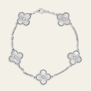 Van Cleef & Arpels Vintage Alhambra Bracelet 5 Motifs