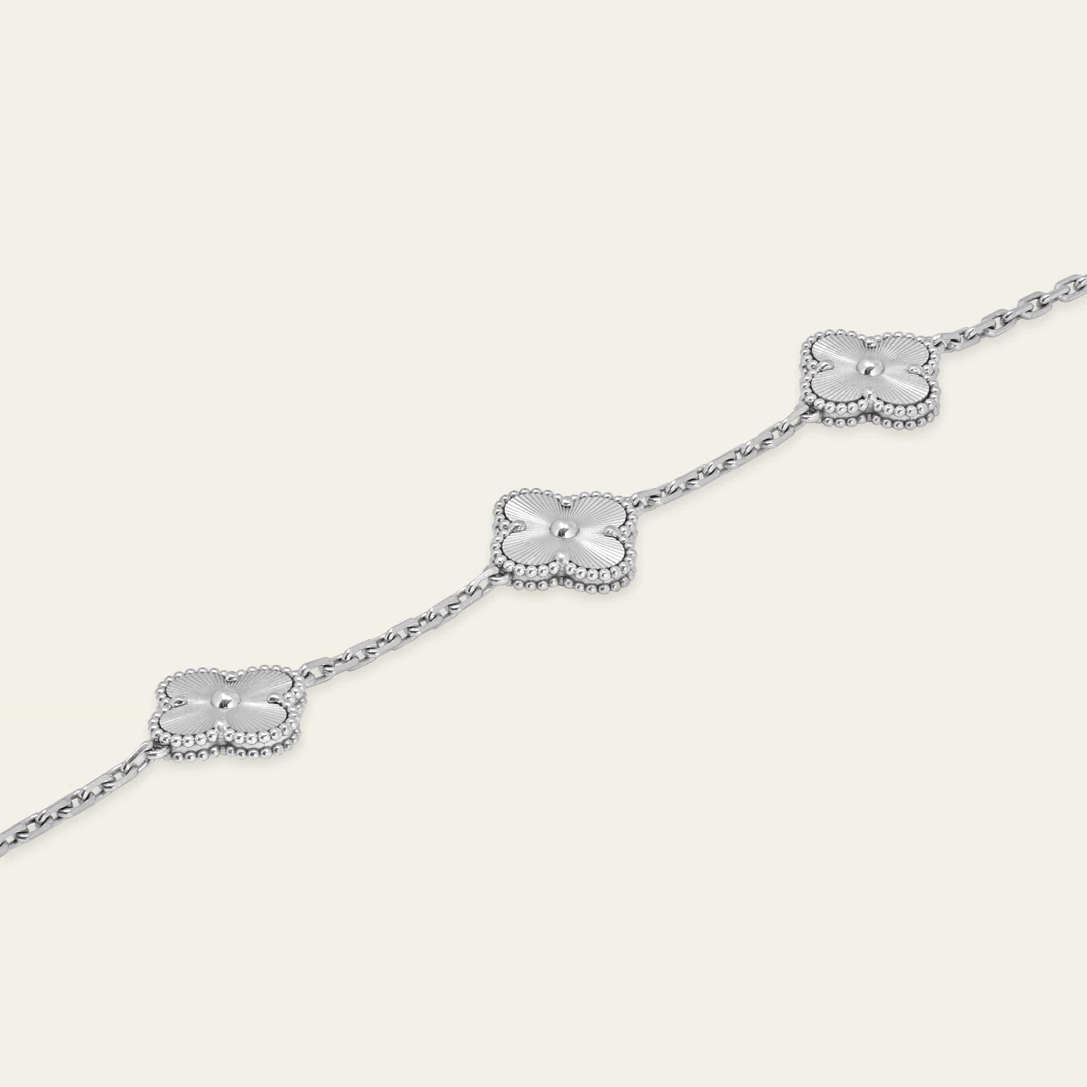 Van Cleef & Arpels Vintage Alhambra Bracelet 5 Motifs