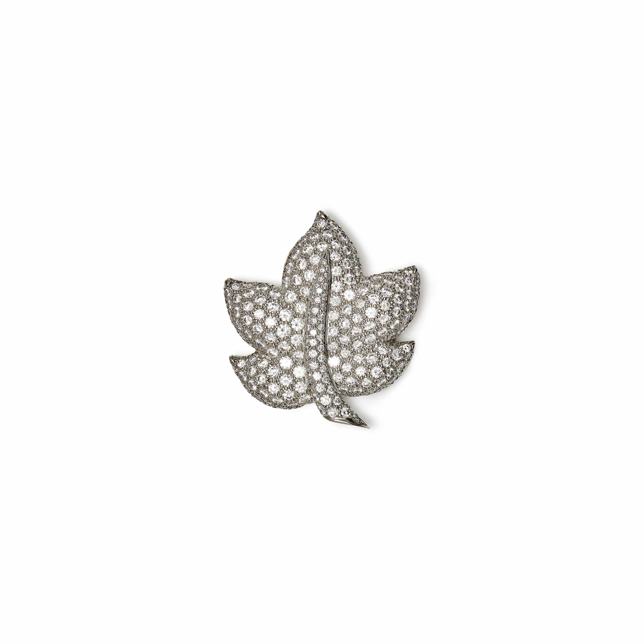 Vintage Signed Brooch by Jean Vitau