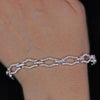 2.75ct. Natural Diamond Bracelet Set In 18K White Gold