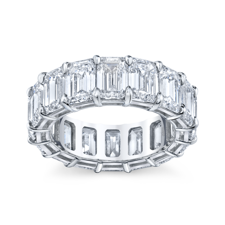 Eternity Emerald .70CT G,H/VS