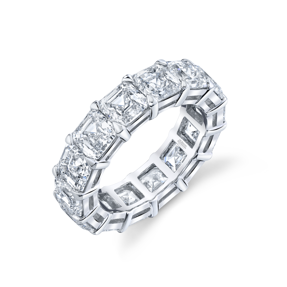 Eternity Asscher .70CT G,H/VS