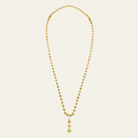 Yellow Diamond Drop Necklace