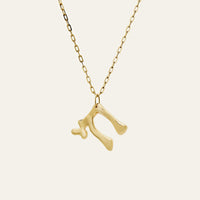 Yellow Gold Chai Pendant