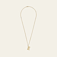 Yellow Gold Initial Pendant