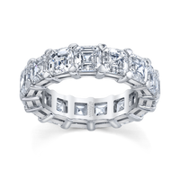 Eternity Asscher .60CT F/VS