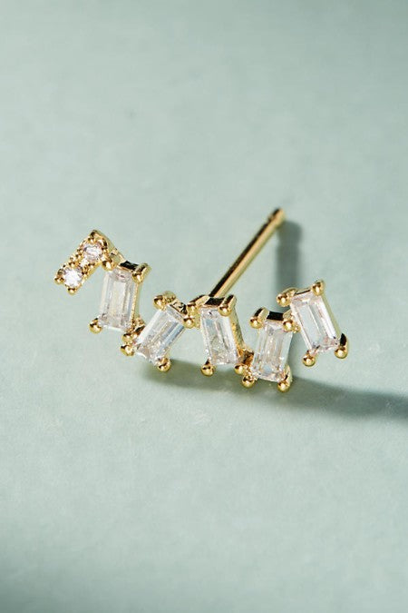 Abstract Crystal Stud Earrings, , Golden NYC Jewelry, Golden NYC Jewelry  jewelryjewelry deals, swarovski crystal jewelry, groupon jewelry,, jewelry for mom, 