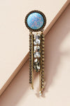 Turquoise Dream Catcher Drop Earrings - Golden NYC Jewelry www.goldennycjewelry.com fashion jewelry for women