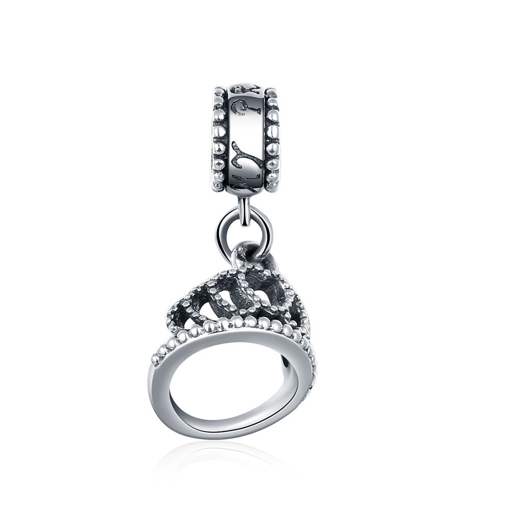 Sterling Silver Royal Charm - Golden NYC Jewelry