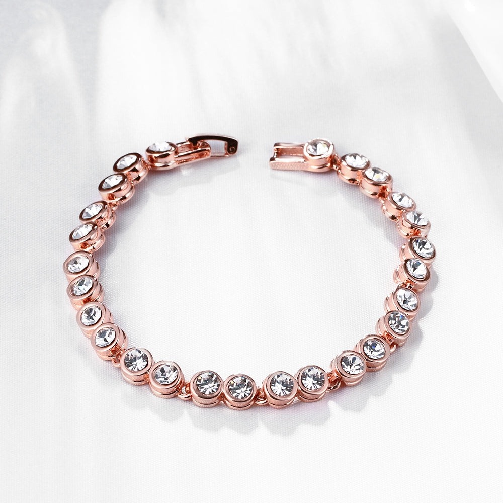 3.00CT TENNIS BRACELET 18K WHITE GOLD PLATED WITH SWAROVSKI CRYSTAL, Bracelets, Golden NYC Jewelry, Golden NYC Jewelry jewelryjewelry deals, swarovski crystal jewelry, groupon jewelry,, jewelry for mom,