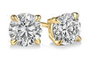 Swarovski Elements Princess Cut- Silver Plating Stud Princess Earrings- Options Available