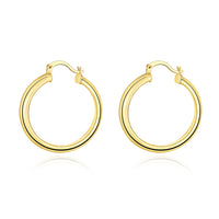 34mm Hoop Earring in 18K Gold Plated, Earring, Golden NYC Jewelry, Golden NYC Jewelry jewelryjewelry deals, swarovski crystal jewelry, groupon jewelry,, jewelry for mom,