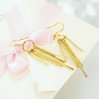 Windchimes Drop Drop Earring in 18K Gold Plated