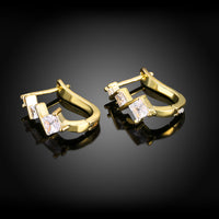 Swarovski Elements Intertwined Clip On Earrings