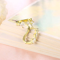 Swarovski Elements Criss-Cross Clip On Earrings