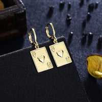10 of Hearts Drop Earrings, Earring, Golden NYC Jewelry, Golden NYC Jewelry jewelryjewelry deals, swarovski crystal jewelry, groupon jewelry,, jewelry for mom,