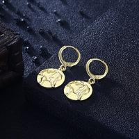 Prayer Drop Earrings, Gold Collection, Earring, Gold, Golden NYC Jewelry, Golden NYC Jewelry fashion jewelry, cheap jewelry, jewelry for mom, 