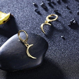 Golden Moon Drop Earrings, Gold Collection, Earring, Gold, Golden NYC Jewelry, Golden NYC Jewelry  jewelryjewelry deals, swarovski crystal jewelry, groupon jewelry,, jewelry for mom, 