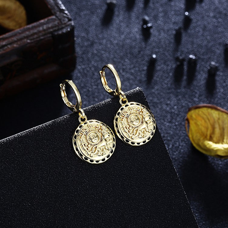 Sun Drop Earrings - Golden NYC Jewelry www.goldennycjewelry.com fashion jewelry for women