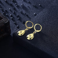 Swarovski Crystal Teardrop Drop Earrings - Golden NYC Jewelry www.goldennycjewelry.com fashion jewelry for women