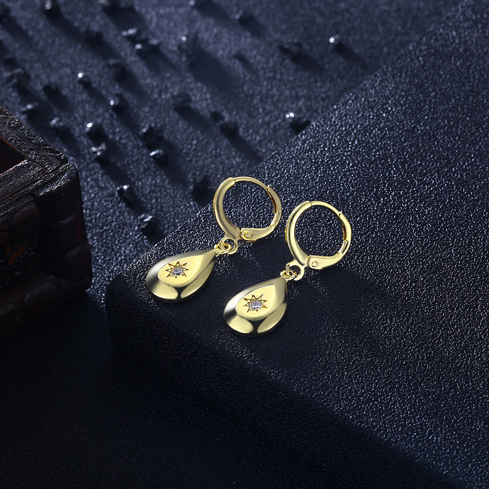 Drop Earring in 18K Gold Plated