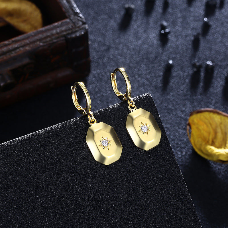 Sunshine Drop Earring in 18K Gold Plated