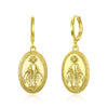 Praying Mother Drop Earring in 18K Gold Plated