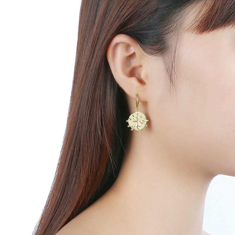 LOVE Dancing Drop Earring in 18K Gold Plated