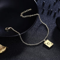 Queen of Hearts Bracelet in 18K Gold Plated, Gold Collection, Bracelet, Gold, Golden NYC Jewelry, Golden NYC Jewelry fashion jewelry, cheap jewelry, jewelry for mom,