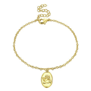 Greek Goddess Coin Bracelet in 18K Gold Plated, Gold Collection, Bracelet, Gold, Golden NYC Jewelry, Golden NYC Jewelry  jewelryjewelry deals, swarovski crystal jewelry, groupon jewelry,, jewelry for mom,