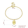 Thinking Angel Bracelet in 18K Gold Plated