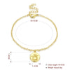 Thinking Baby Angel Bracelet in 18K Gold Plated