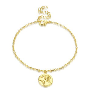 Praying Mother Bracelet in 18K Gold Plated