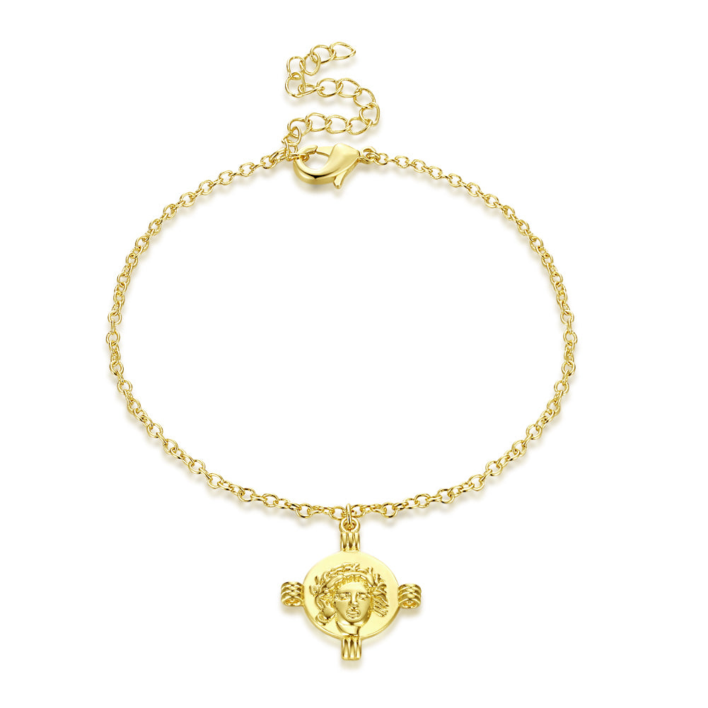 Greek Bracelet in 18K Gold Plated