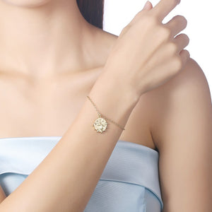 Circle of Life Bracelet in 18K Gold Plated, Gold Collection, Bracelet, Gold, Golden NYC Jewelry, Golden NYC Jewelry  jewelryjewelry deals, swarovski crystal jewelry, groupon jewelry,, jewelry for mom,