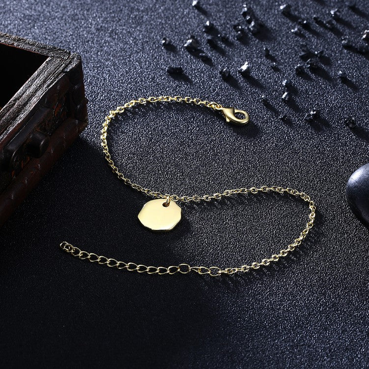 Classic Coin Bracelet in 18K Gold Plated, Gold Collection, Bracelet, Gold, Golden NYC Jewelry, Golden NYC Jewelry jewelryjewelry deals, swarovski crystal jewelry, groupon jewelry,, jewelry for mom,