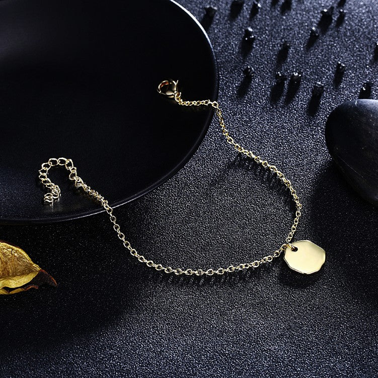 Classic Coin Bracelet in 18K Gold Plated, Gold Collection, Bracelet, Gold, Golden NYC Jewelry, Golden NYC Jewelry jewelryjewelry deals, swarovski crystal jewelry, groupon jewelry,, jewelry for mom,