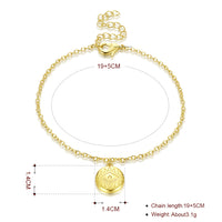Evil Eye Protection Bracelet in 18K Gold Plated