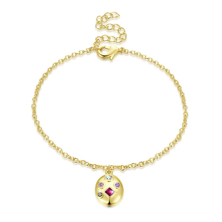 Collection of Ruby Bracelet in 18K Gold Plated, Gold Collection, Bracelet, Gold, Golden NYC Jewelry, Golden NYC Jewelry jewelryjewelry deals, swarovski crystal jewelry, groupon jewelry,, jewelry for mom,