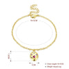 Pink Passion Bracelet in 18K Gold Plated