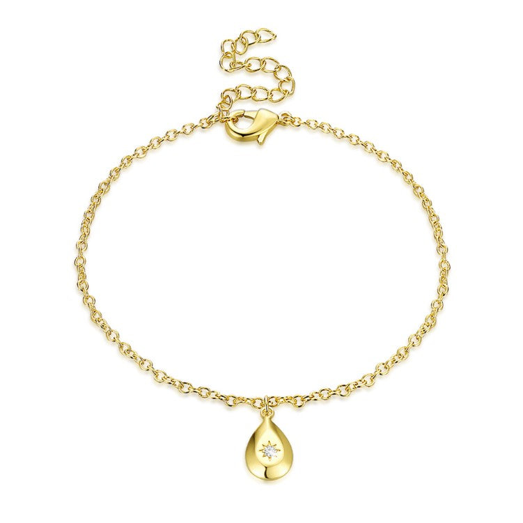 Teardrop Stargaze Bracelet in 18K Gold Plated - Golden NYC Jewelry www.goldennycjewelry.com fashion jewelry for women