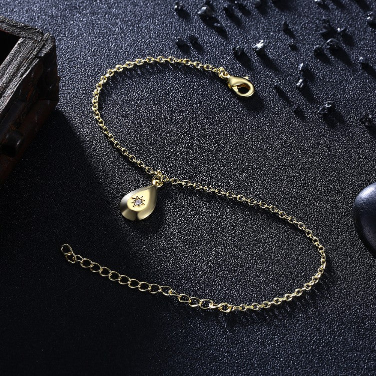 Teardrop Stargaze Bracelet in 18K Gold Plated - Golden NYC Jewelry www.goldennycjewelry.com fashion jewelry for women