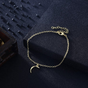 Moon Bracelet in 18K Gold Plated, Gold Collection, Bracelet, Gold, Golden NYC Jewelry, Golden NYC Jewelry fashion jewelry, cheap jewelry, jewelry for mom,