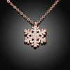 Austrian Crystal Winter Snow Flake Necklace