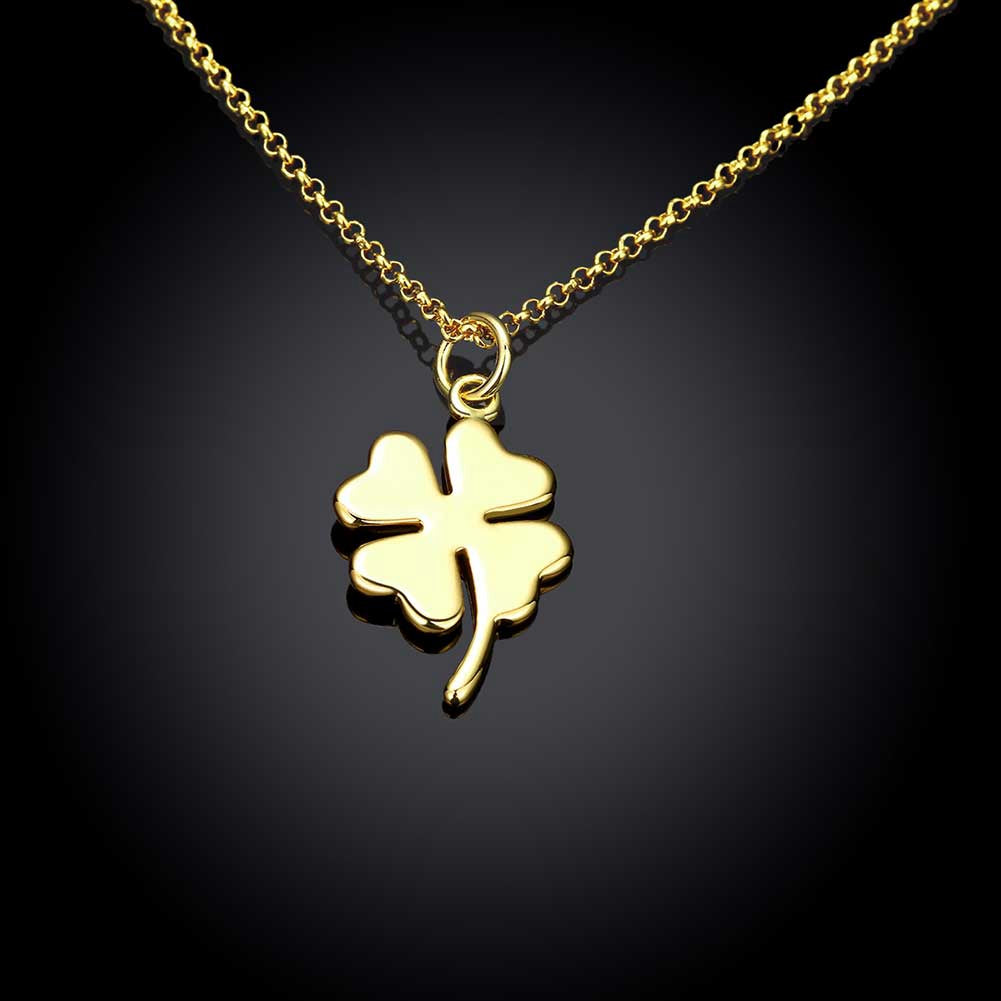 Clover Necklace in 18K Gold Plated, Necklace, Golden NYC Jewelry, Golden NYC Jewelry jewelryjewelry deals, swarovski crystal jewelry, groupon jewelry,, jewelry for mom,