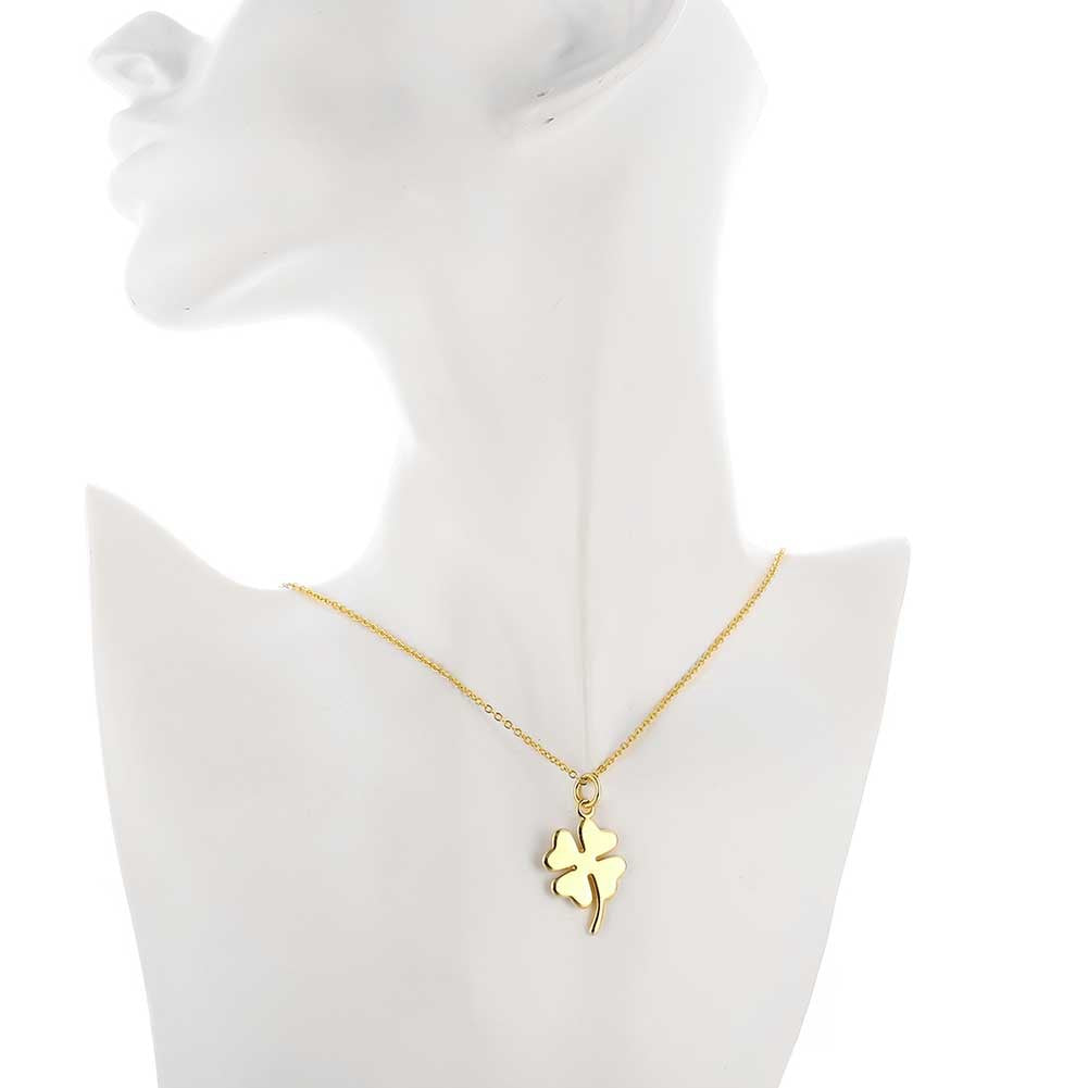 Clover Necklace in 18K Gold Plated, Necklace, Golden NYC Jewelry, Golden NYC Jewelry jewelryjewelry deals, swarovski crystal jewelry, groupon jewelry,, jewelry for mom,